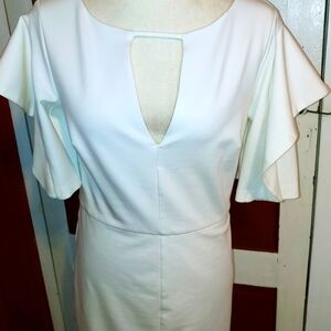NWT Halston White Dress 6
